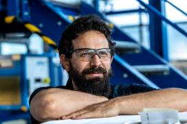 Saint-Gobain employee feels content with his career in manufacturing