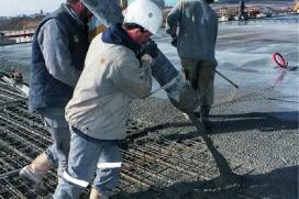 concrete pouring