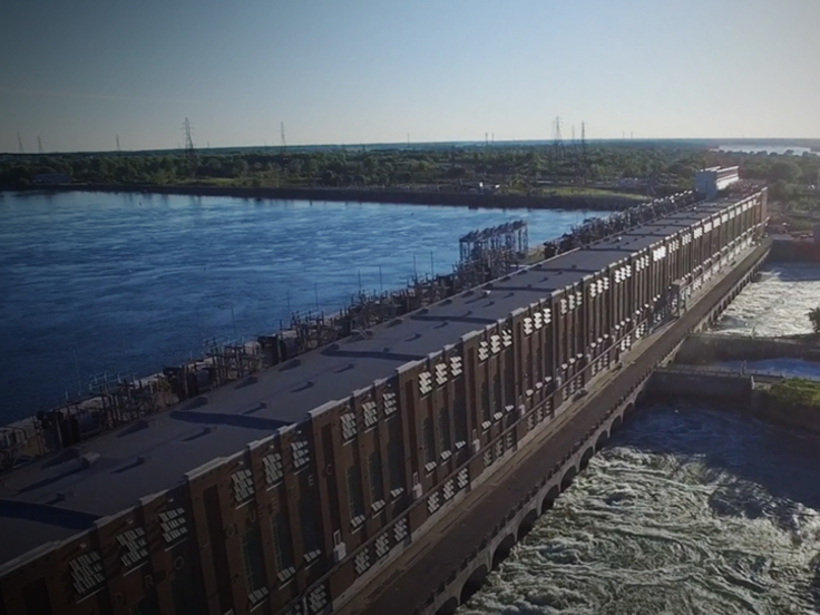 A dam in Montreal